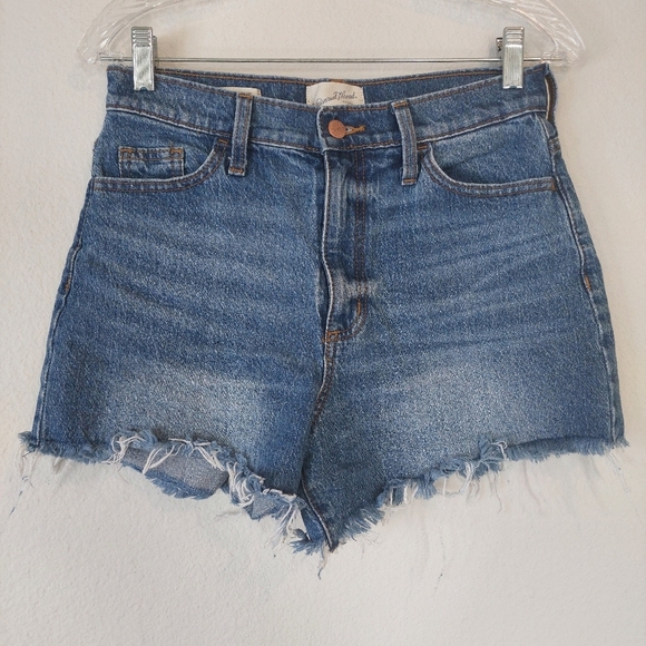 Universal Thread Highest Rise Shortie Denim Short Size 4 - Picture 1 of 7